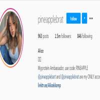 PineapplebratPineapplebrat (Instagram Account 2014)