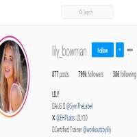 Lily BowmanLily_bowman (Instagram Account 2012)