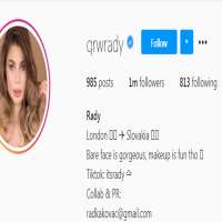 Radka KovacovaGrwrady (Instagram Account 2015)