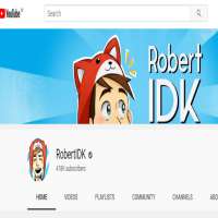 RobertIDKRobertIDK (YouTube Channel 2014)