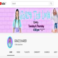Grace SharerGRACE SHARER (YouTube Channel 2018)