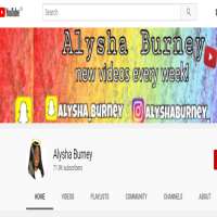 Alysha BurneyAlysha Burney (YouTube Channel 2013)