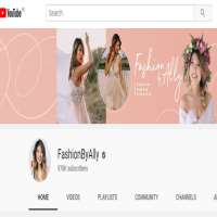 Ally ChenFashionByAlly (YouTube Channel 2007)