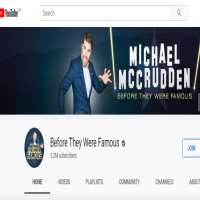Michael McCruddenBefore They Were Famous (YouTube Channel 2009)