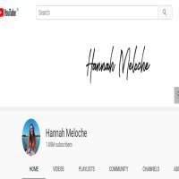 Hannah MelocheHannah Meloche (YouTube Channel 2013)