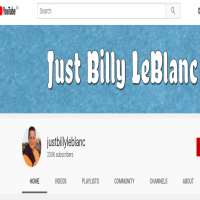 Billy LeBlancjustbillyleblanc (YouTube Channel 2016)