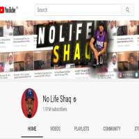 No Life ShaqNo Life Shaq (YouTube Channel 2016)