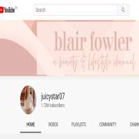 Blair Fowlerjuicystar07 (YouTube Channel 2008)