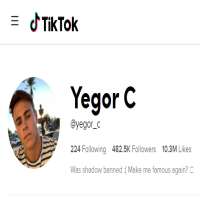 Yegor CTikTok