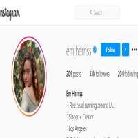 Em Harrissem.harriss (Instagram Account 2014)