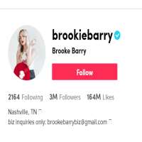 Brooke Barrybrookiebarry (TikTok Account)