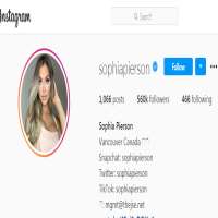 Sophia Piersonsophiapierson (Instagram Account 2014)