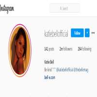 Katie Bellkatiebellofficial (Instagram Account 2016)