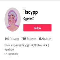 ItsCypp (TikTok)itscypp (TikTok Account 2019)