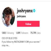 Josh Ryan (TikTok)joshryanx (TikTok Account)