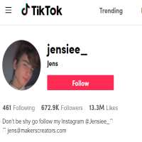 Jensieejensiee_ (TikTok Account 2019)