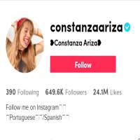 Constanza Arizaconstanzaariza (TikTok Account)