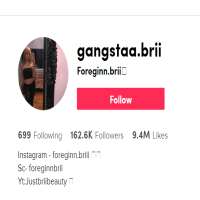 Gangstaa BriiGangstaa.brii (TikTok Account)