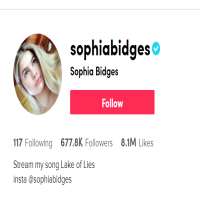 Sophia Bidgessophiabidges (TikTok Account)