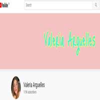 Valeria ArguellesValeria Arguelles (YouTube Channel 2015)