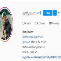 Matty CranmerMattycranmer (Instagram Account 2012)