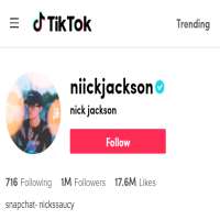Nick Jacksonniickjackson (TikTok Account)