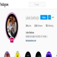 Julian Barbozajulian.barboza (Instagram Account 2018)
