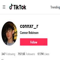 Connor Robinsonconnxr_r (TikTok Account)