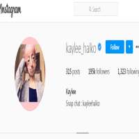 Kaylee Halkokaylee_halko (Instagram Account 2013)