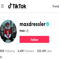 Max Dresslermaxdressler (TikTok Account 2019)