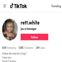 Rett Whiterett.white (TikTok Account 2019)