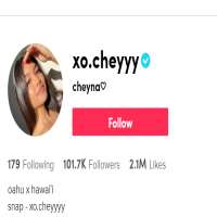 Cheyna (TikTok)Xo.cheyyy (TikTok Account 2017)