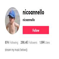 Nico AnnelloNicoannello (TikTok Account 2019)