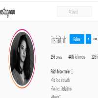 Faith MoormeierIitsfaithh (Instagram Account 2017)