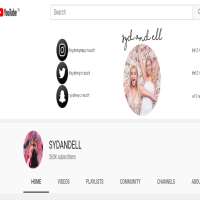 Sydney CrouchSYDANDELL (YouTube Channel 2017)