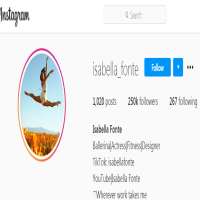Isabella FonteIsabella_fonte (Instagram Account 2013)