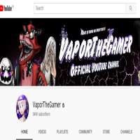 Vapor The GamerVaporTheGamer (YouTube Channel 2012)