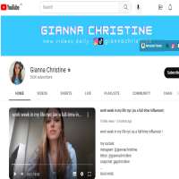 Gianna ChristineYouTube 