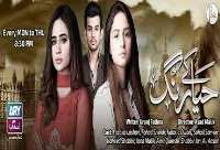 Hajra YaminHaya Kay Rang (TV Serial)