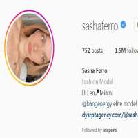 Sasha FerroFamous from Instagram, Dating YouTube superstar Gonzalo Goette.
