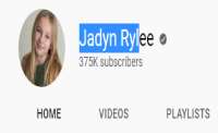 Jadyn RyleeYouTube Channel: 