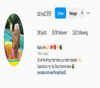 Kayla AnnInstagram (Account: kdrwal1999)