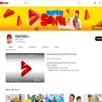 Super SenyaYouTube Channel 