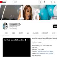 Krissy with a KYouTube 