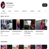 Mini Barbie (YouTuber)YouTube 