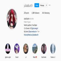 Julia BurchInstagram (Account: juliaaburch)