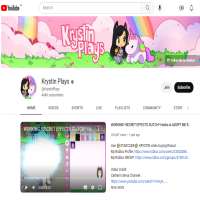 Krystin PlaysYouTube 