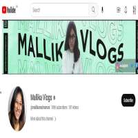 Mallika MotiramaniYouTube (Channel: Mallika Vlogs)