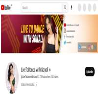 Sonali BhadauriaYouTube (Channel: LiveToDance with Sonali)
