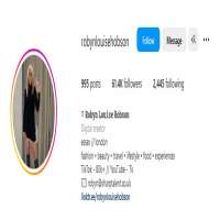 Robyn HobsonInstagram Account 